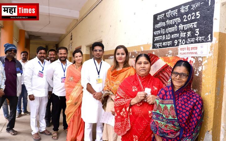 सहा नगरपालिकांच्या निवडणुकीत सरासरी 69.36% मतदान